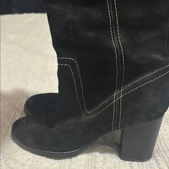 Vintage Enzo Angiolini Suede Boots. 9. Excellent condition! Very comfortable!! - Picture 5 of 8